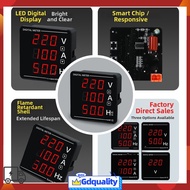 [JDZH] CH72 Digital Panel Meter AC Voltage Current Frequency Meter 72x72mm 220V 380V