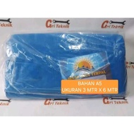 TENDA A5-3X6 !!! TARPAULIN MADE IN A5 MATERIAL SIZE 3 MTR X 6 MTR SINAR JAYA BRAND TARPAULIN FINISHE
