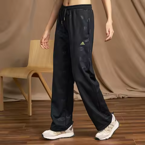 Adidas genuine Winter New Arrival Women's Wide-Leg Casual Pants IA3178