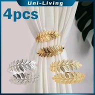 4PCS Luxury Curtain Tiebacks Curtain Tiebacks Treedauns Metal Window Curtain Hooks Strong Durable Cu
