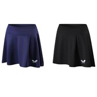 Butterfly table tennis uniform, badminton uniform, women's short skirt pants, sports tennis skirt, anti glare bottom pants, pants skirt