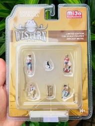 Hobby Store mô hình Figure American Diorama Western Style Full Metal tỉ lệ chuẩn 1/64