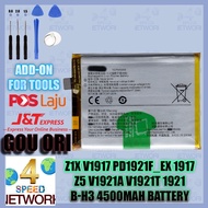 Vivo Z5 V1913A Z1X 1917 V1921A V1921T 1921 B-H3 Typical 4500mah Rated 4420 Battery Bateri BH3