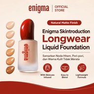 Enigma Liquid Foundation | Long-Lasting Flawless Coverage, Tropical-Proof & Oil-Control