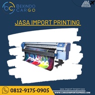 Mesin digital printing import - pengurusan impor mesin printing