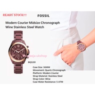 Fossil BQ3281 Women's Modern Courier Stainless Steel Chronograph Watch