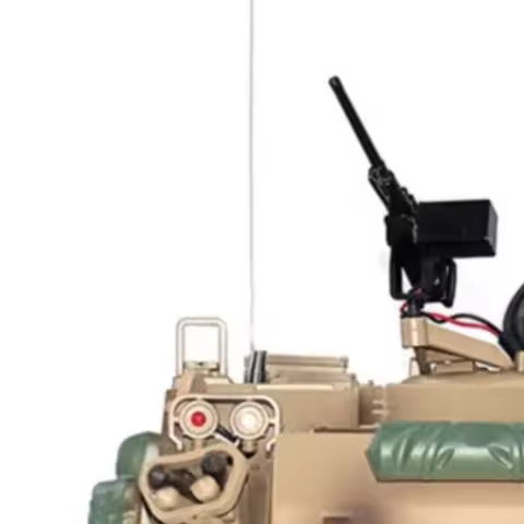 1/16 RC Tank M2412-C M113A2 APC Infrared Turret Rotary 360 Degree Controlled Metal Wheel Panzer Elec