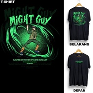 Latest Mighty Guy Adult T-Shirt Anime Motif Naruto Boruto Guy Character