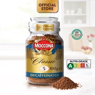 MOCCONA Classic Decaffeinated Intensity 5 Freeze Dried Instant Coffee, 100g   (Expiry: June 2026)