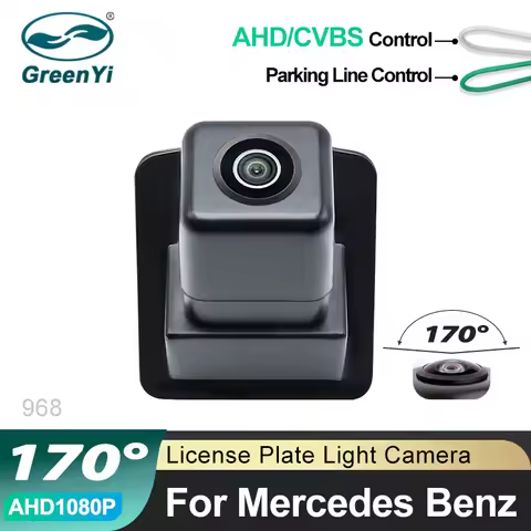 GreenYi 170° Starlight Night Vision Rear View Camera for Mercedes Benz W204 W212 W221 S Class S-Clas