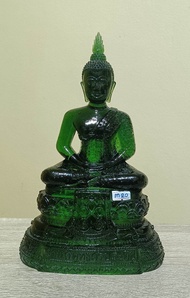 No. M/20 เคลือบรุ้ง พระบูชา หน้าตัก5นิ้ว พระแก้วมรกต 25 พุทธศตวรรษ ปี พ.ศ.2500 (บล็อคไทยรุ่นพิเศษ) ห