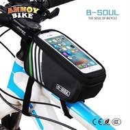 4.8&amp;quot  5.7&amp;quot  Waterproof Cycling Bag Front Tube Frame  Bicycle Bags Bicicleta Accessories MTB