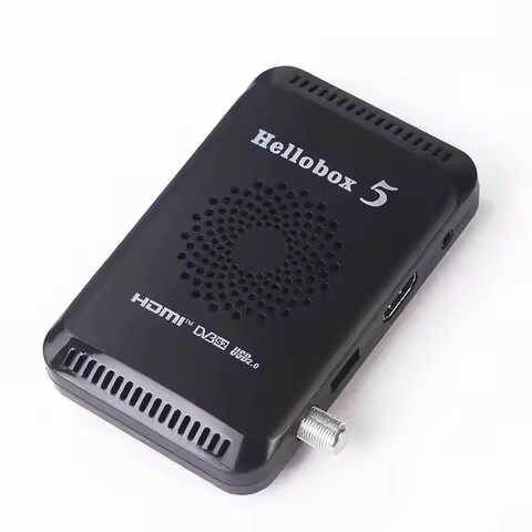 Hellobox 5 Comptatible V5 Plus Satellite TV Receiver With Wifi H.265 HEVC Multi Stream USB WiFi Auto