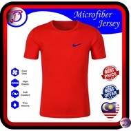 T Shirt Microfiber Berkualiti Blue Nike's Family Jersey Unisex Baju Dewasa Tshirt Biru TDS N11