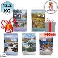 TASTE OF THE WILD DOG FOOD 12.2KG (PUPPY SALMON,ADULT SALMON,LAMB & FOWL)