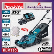 MAKITA 18V Cordless Lawn Mower 330mm (13") DLM330 - 1 Year Warranty ( MAKITA 18V LAWN MOWER MAKITA L