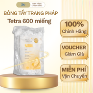 Bông tẩy trang Pháp Tetra Medical Carrés de Cotton 600 miếng Bông Tẩy Trang Pháp 600 Miếng Nhập Khẩu
