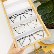 [FREE Eye-glasses] 0-degree glasses for women with wearing model 8072