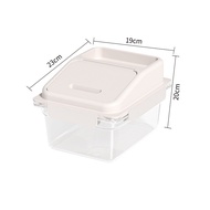 e99store 3KG/5KG Pet Food Storage Container Kitchen Storage Rice Dispenser Storage Box Food Dispense