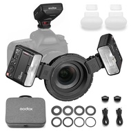 Godox 1 Kit X Adapter + 1 + 8 1 1 + 8 Adapter X Diffusers 1 2 Diffusers Off-camera 2 X + Adapter 2 C