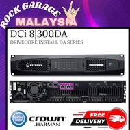 Crown DCi 8|300DA 300W Power Amplifier with Dante ( DCi-8|300DA / DCi8|300DA )