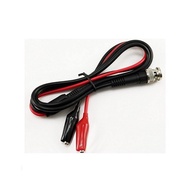 BNC Male Connector to Crocodile Clip Breakout Y Cable