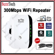 BuzzTech 300Mbps Wireless WiFi Network Repeater Wifi Signal Wi-Fi Repeater Amplifier Small Gimmick R