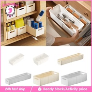[Lovoski] Retractable Drawer Organizer Divider Container for Pens Makeup Living Room