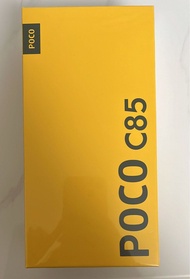 小米 POCO C85 智能手機 全新 未開封 行貨 黑色 6GB+128GB Black