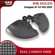 V4 2025 For DUCATI Streetfighter / Panigale V4 V4S 2025 Carbon Fiber Front Brake Disc Wheel Cover Pr