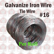 ♞(Sold Per Roll 23 Kilos) Galvanize Iron Wire GI Tie Wire #16