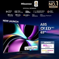Hisense A85Q 65 inch OLED Pro Smart TV | 120Hz | 1000nits Brightness |Dolby Atmos | IMAX Enhanced