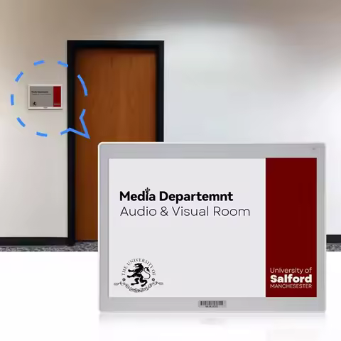 7.5 Inch Electronic Shelf Labels WiFi Eink Display, Epaper Meeting Room Signage, Digital Label with 