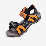 [Hoàn Xu] GIÀY SANDAL QUAI HẬU HỌC SINH BÉ TRAI BITIS COOL KIDS CLUB BYB000500 (CAM + XANH DƯƠNG) - 