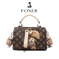 Túi bằng da PVC Túi xách cầm tay Túi đoe chéo cho nữ Foxer