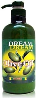 Dream Olive Oil Lotion for Body, Hands and Feet; Creates Smooth, Non-Greasy, Delectable, Calming, Emollient Long Lasting Smell for Dry Skin; Popular Use in Nail Salons &amp; Spas - 750ml