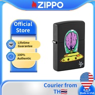 Zippo Sean Dietrich Design Black Matte Windproof Pocket Lighter | Zippo 48683 (ไม่มีเชื้อเพลิงภายใน