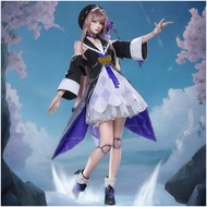 🎉Cosplay🎉  Anime Honkai: Star Rail Herta Cosplay Costume Girl Lolita Uniform Dress With Hat Outfits 