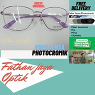FRAME KACAMATA WANITA GUESS ORIGINAL MODEL CUTE EYES FREE PLUS | MINUS