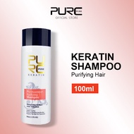 PURC Keratin Hair Shampoo Purifying Hair Deep Clean Scalp Before Keratin Treatment Use 100ml