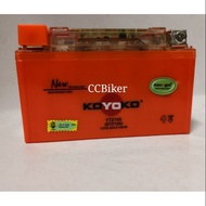 Koyoko G2 Battery YTZ10S (BTZ10S)12V8.6AH/10HR (virago, ktm, duke, mt, rxv, bmw)