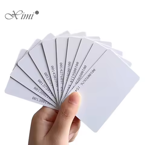 10pcs Access Control Card RFID Card 125KHz EM4100 TK4100 Smart Proximity Card RFID Tag Key for Acces