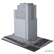 DIY Papercraft Diorama Kitanomaru Building Paper Crafts