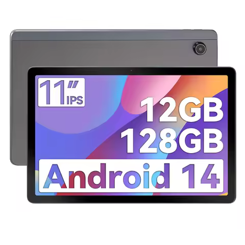C9 Plus Galaxy Tab Android 14 11-inch HD Display 12GB RAM 128GB Storage 1TB MicroSD 5MP+13MP Split S
