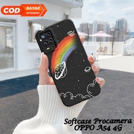 Oppo A54 Case - Oppo A54 Softcase - Oppo A54 Casing - Pro Camera Softcase - Tpu - Oppo A54 Casing - 