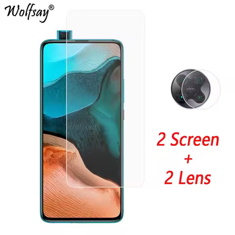 Camera Len Protector For Xiaomi Poco F2 Pro Tempered Glass For Poco F3 X3 M3 M4 X4 Pro Screen Protec