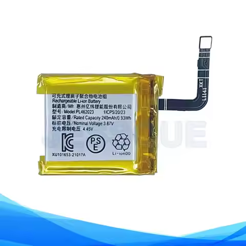 Original Replaces 0.93Wh EVE 240mAh PL462023 Battery For HUAMI AMAZFIT A2036 A2035 Smart Watch