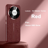 Casing for Honor X9D 5G HonorX9D 5G Honor X9 D 5G Honor X 9D 5G Honor X 9 D 5G Embossed Leather Case