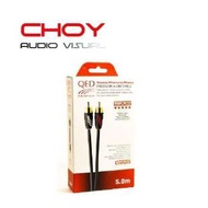 QED Profile Audio Cable 3M Phono to Phono Cable