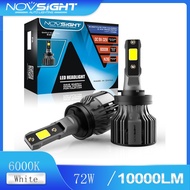 Novsight N39 H11 car LED Headlights Fog Lamp 10000LM 72W Mini car fog light